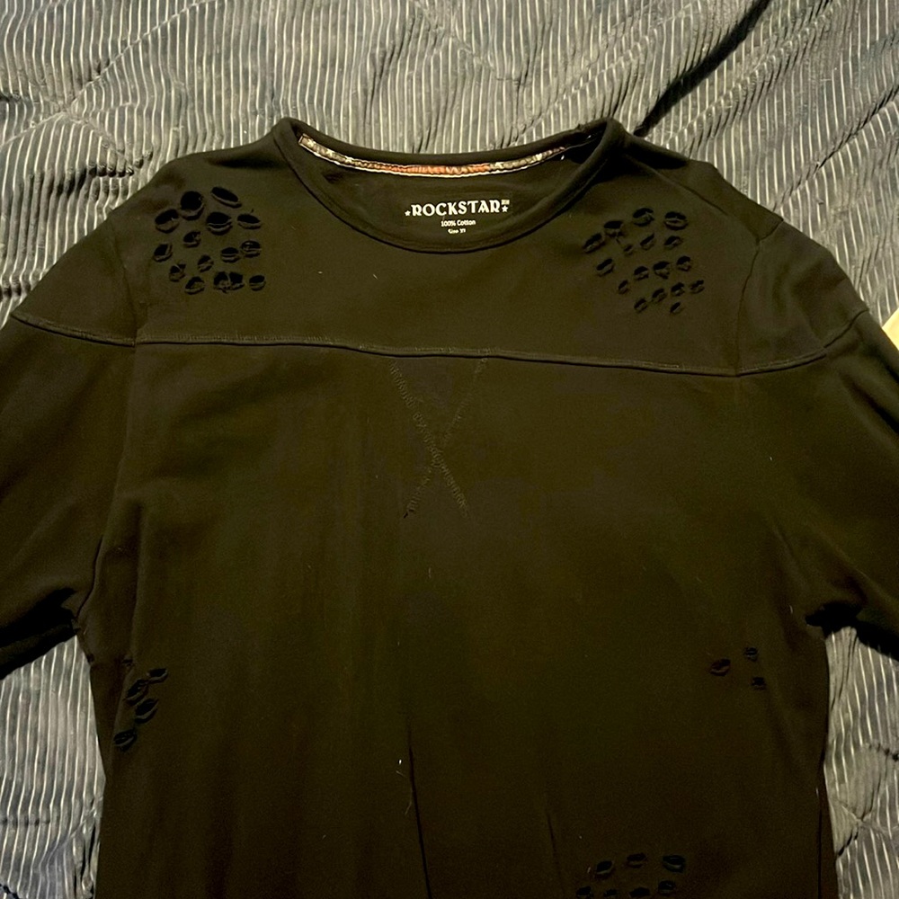 Rockstar crew neck sweater